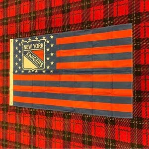 Brand new New York Rangers banner flag